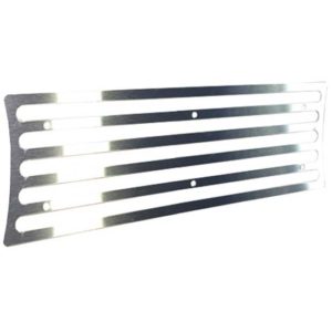 6 X 12 Inch Polished Stainless Steel Step Plate Insert For S1