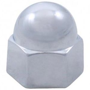 11/16 Inch Chrome Acorn Nut Cover