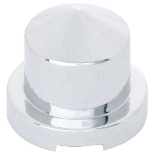 1/2 X 13/16 Inch Chrome Pointed Nut Cover