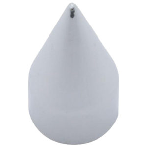 3/4 x 1 7/8 Inch Chrome Spike Nut Cover, Push On