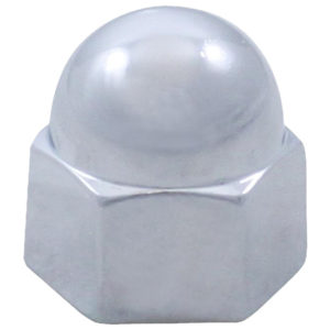 11/16 X 7/8 Inch Chrome Die-Cast Acorn Nut Cover