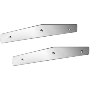 14 X 3 Inch 304 Stainless Steel Angle Cut Flap Weights - Pair