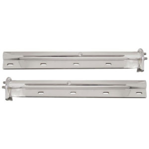 304 Stainless Steel Mud Flap Hangers, 30 Inch W/ Open End Cap