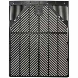 TPHD 24 X 30 Inch Aerodynamic Mud Flap W/ Vertical Channels For Spray Suppression