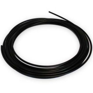 3/8 Inch Od Black Plastic Air Line - Sold Per Foot