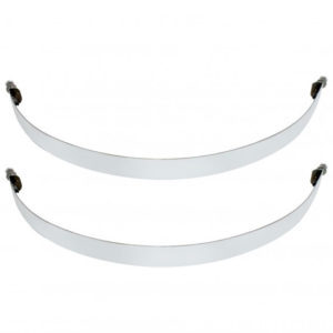 304 SS Air Tank Straps, 9.50 X 1.125 Inch For Peterbilt 378, 379, 386, 389