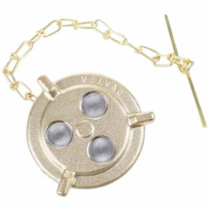 Brass 2 Inch 11.5 TPI Non-Vented Fuel Cap