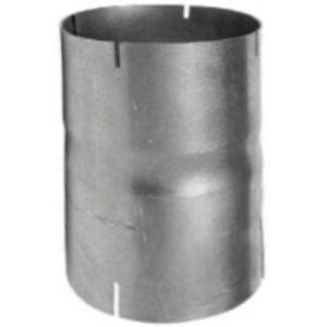5 Inch ID X 8 Inch OAL Aluminized Steel Coupler