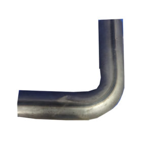 BESTfit 4 Inch O.D. 90 Degree 12 X 12 Inch Aluminized Exhaust Elbow, Plain On Both Ends