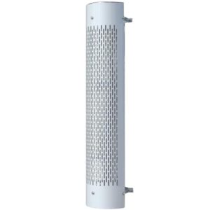 10 X 48 Inch 270 Degree Stainless Steel Exhaust Shield With Vertical Slot