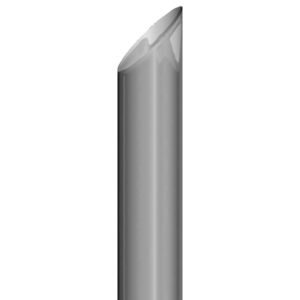 BESTfit Chrome 6 Inch O.D. Miter Cut Exhaust Stack - 102 Inch Length