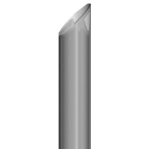 BESTfit Chrome 6 Inch O.D. Miter Cut Exhaust Stack - 60 Inch Length