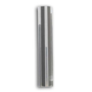 BESTfit Chrome 8 Inch O.D. Flat Top Exhaust Stack - 54 Inch Length