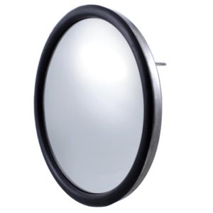 8-1/2 Inch Stainless Steel Convex Mirror, 320R W/ Center Mounting Stud
