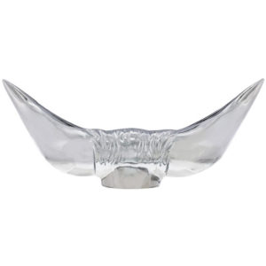 Chrome Bull Horn Hood Ornament