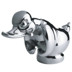 Chrome Convoy Duck Hood Ornament