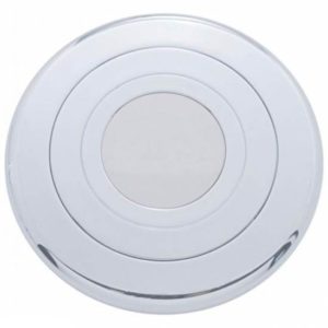 Chrome-Plated Aluminum Steering Wheel Horn Button For Competition Series Steering Wheel