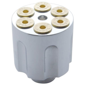 Chrome Gun Barrel Air Valve Knob