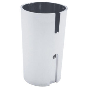 Chrome Plastic Lower Gearshift Knob Cover For Eaton Fuller Style Knobs With Flat End