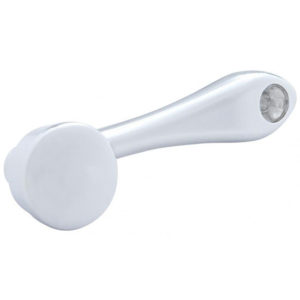 Chrome Window Crank Plain Square Adapter