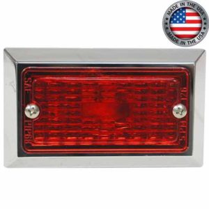 Rectangular Red Clearance & Side Marker Light