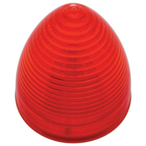 2.5 Inch Beehive Incandescent Marker Light W/ Red Lens