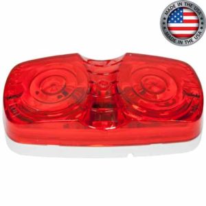 Double Bullseye Red Marker Light