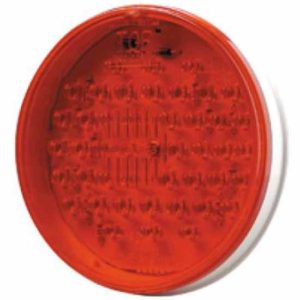 4 Inch 48 Diode Red LED Red Lens Multi-Function Light