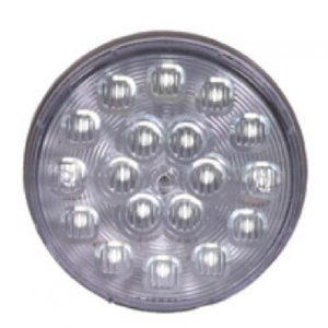4 Inch Clear Round LED Backup Light 18 Diode