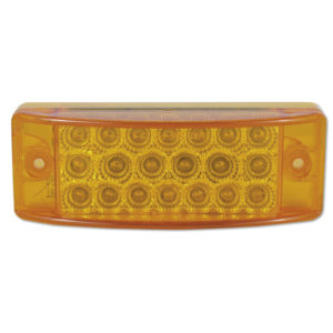 20 Diode Amber LED Marker Light Amber Lens