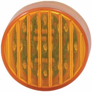 2 Inch 9 Diode Amber LED Marker Light - Sold Each
