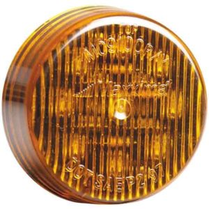 2 Inch LED Clearance & Marker Light Amber