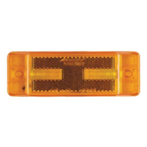 8 Diode Amber LED Rectangular Marker Light
