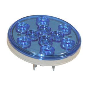 4 Inch 10 LED Dual Function Light - Blue LED