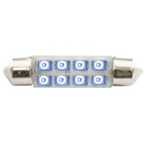 211-2 Dome Type 8 Blue LED Light Bulb