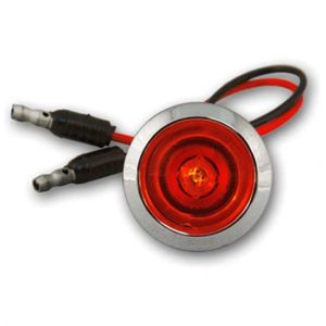 Red LED Red Lens Bullseye Light