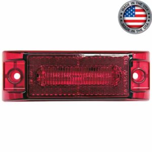 2 X 6 Inch 10 Diode Red LED 353 Marker Light