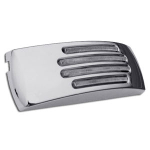 2 X 6 Inch 22 Diode Flatline Red LED Marker Light Clear Lens