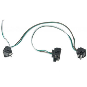 3 Light Harness W/ 3 Prong Plugs On 12 Inch Spacing