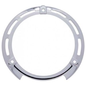 Chrome Plastic Turn Signal Light Bezel