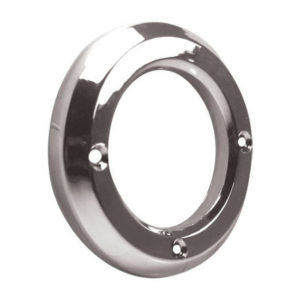 2.5 Inch Chrome Plastic Plain Bezel W/O Visor