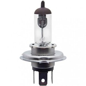 12V Clear H4 Halogen Headlight Bulb