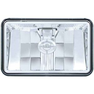 4 X 6 Inch Rectangular LED Headlight 1 Diode High Power CREE - Low Beam