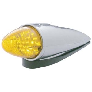 19 Diode Beehive Grakon 1000 Cab Light - Amber LED / Amber Lens