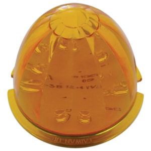 17 Diode Watermelon Style Amber LED Cab Light W/ Amber Lens