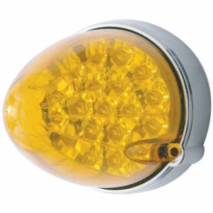 19 LED Grakon 1000 Flush Mount Reflector Light With Amber Lens