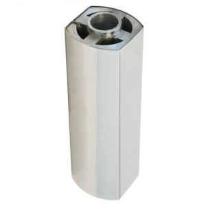 Chrome 4 Inch Turn Signal Extension W/ SS Mirror Clip For Pedestal Light