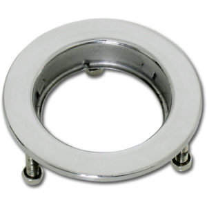2 Inch Stainless Steel Round Bezel - Flange Mount