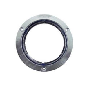 Stainless Steel Flange For 4 Inch Round Light - Snap On