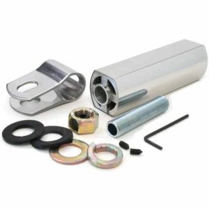 Chrome 3 Inch Turn Signal Extension W/ SS Mirror Clip For Pedestal Light